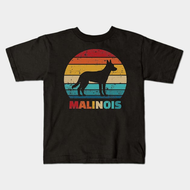 Malinois vintage Kids T-Shirt by Designzz